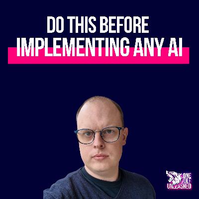 Do this before implementing ANY AI in your business! Do this before implementing ANY AI in your business!