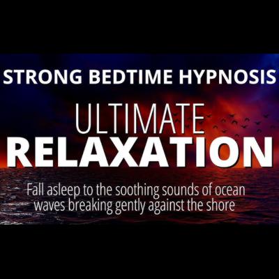 (Very Strong) Sleep Hypnosis For Deep Sleep _ Soothing Waves Sounds _ Dark Screen