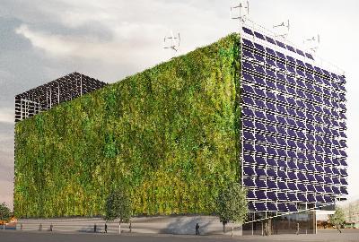 The Smart Green Cube & Vertical Urban Farming