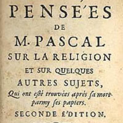 Pascal's Pensées by Blaise Pascal