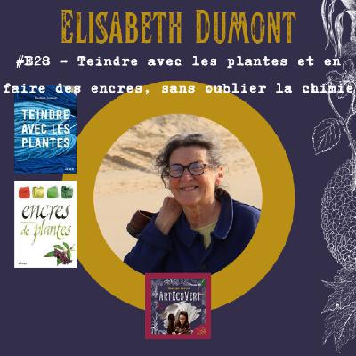 Elisabeth Dumont - L'intérêt de la chimie pour la couleur végétale et un zoom sur les encres végétales