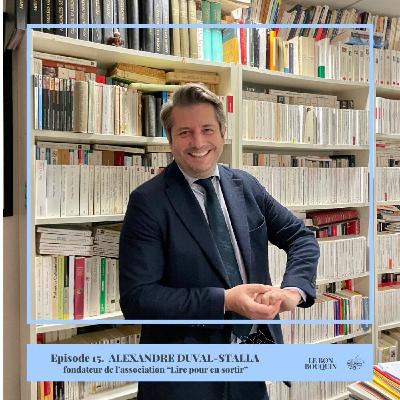 Alexandre Duval-Stalla, fondateur de l'association "Lire pour en sortir"