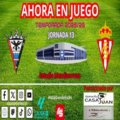 AHORA EN JUEGO Jornada 13 #laligahypermotion #MirandésRealSporting