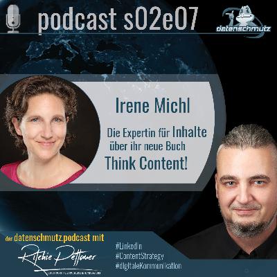 s02e07 - Irene Michl über Content-Strategie und ihr neues Buch "Think Content!"