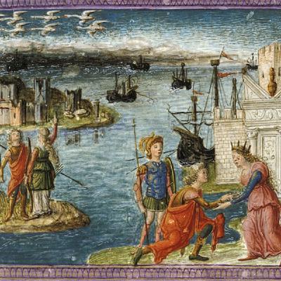 S8 Ep268: DIDO AND THE FOUNDING OF CARTHAGE Colleague Daisy Dunn. Dunn recounts the story of Dido, the clever founder of Carthage who tricked a local king to secure land. When Aeneas abandons her to fulfill his destiny, Dido curses him, foreshadowing the Punic Wars S8 Ep268: DIDO AND THE FOUNDING OF CARTHAGE Colleague Daisy Dunn. Dunn recounts the story of Dido, the clever founder of Carthage who tricked a local king to secure land. When Aeneas abandons her to fulfill his destiny, Dido curses him, foreshadowing the Punic Wars