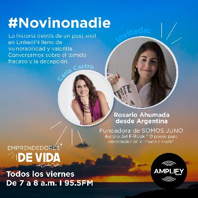 EP82:#NovinoNadie con Rosario Ahumada EP82:#NovinoNadie con Rosario Ahumada