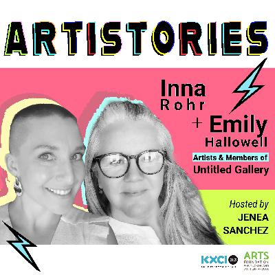 Inna Rohr and Emily Hallowell - Artists and Members of Untitled Gallery Inna Rohr and Emily Hallowell - Artists and Members of Untitled Gallery