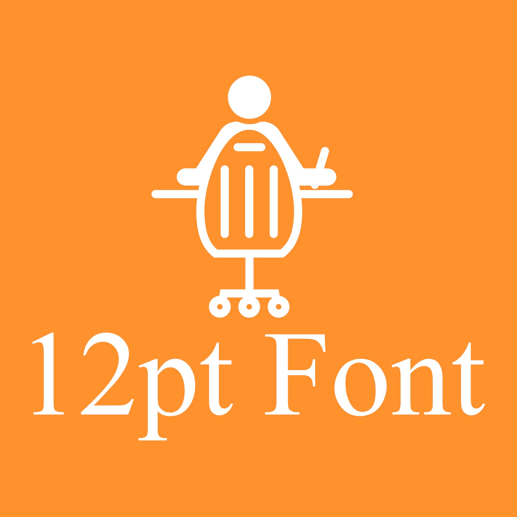 12pt Font