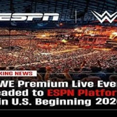 WWE ENTERS 5-YEAR AGREEMENT WITH ESPN'S NEW STREAMING PLATFORM TO AIR THEIR PLE'S STARTING IN 2026. WWE ENTERS 5-YEAR AGREEMENT WITH ESPN'S NEW STREAMING PLATFORM TO AIR THEIR PLE'S STARTING IN 2026.