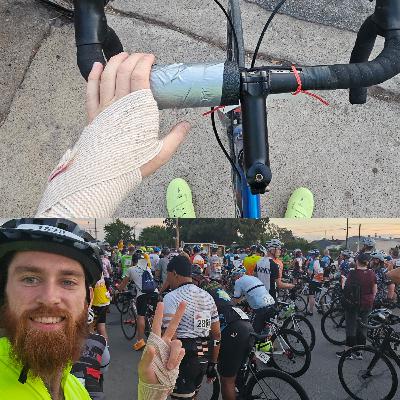 broken hand, exploding bikes and a 100 mile on the saddle