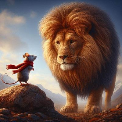 El Leoón y El Ratón fabula de ESOPO El Leoón y El Ratón fabula de ESOPO