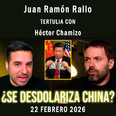 ¿Está dando China sus primeros pasos para desdolarizarse? | Tertulia de Rallo con Héctor Chamizo ¿Está dando China sus primeros pasos para desdolarizarse? | Tertulia de Rallo con Héctor Chamizo