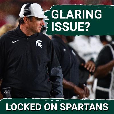 MSU football, Jonathan Smith misses GLARING ISSUE in Saturday's loss; 4-star Tyren Wortham decommits