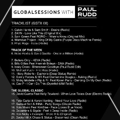 The Globalsessions with Paul Rudd - Episode 68 The Globalsessions with Paul Rudd - Episode 68