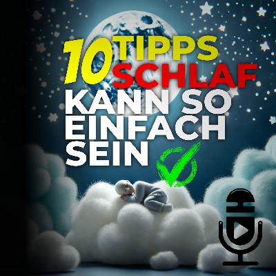 BESSER SCHLAFEN: 10 EINFACHE TIPPS 💤✨ | Gesundheit und Langlebigkeit