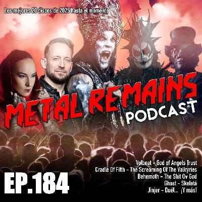 Los MEJORES 20 discos de METAL de 2025 hasta el momento [MRP184]