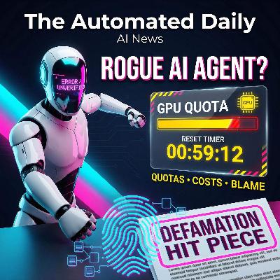 Autonomous agents and accountability & Inference tiers, batching, and costs - AI News (Feb 18, 2026)