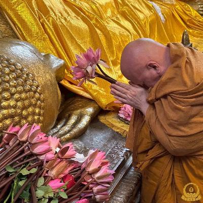 5. ปฏิบัติธรรมที่อินเดีย - ปรินิพพานสถูป