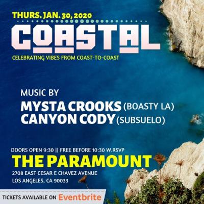 Coastal Party Mix Jan 30 - Mysta Crooks - Canyon Cody