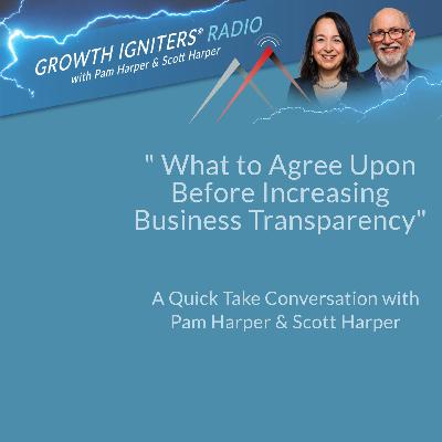 What to Agree Upon Before Increasing Business Transparency