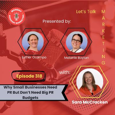 Episode 318 - Why Small Businesses Need PR But Don’t Need Big PR Budgets with Sara McCracken Episode 318 - Why Small Businesses Need PR But Don’t Need Big PR Budgets with Sara McCracken