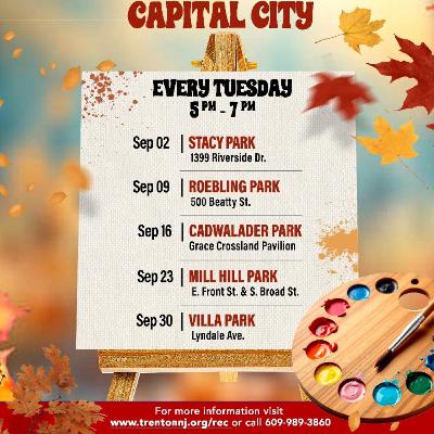 Trenton Rec Painting in The Capital City Sept 2025