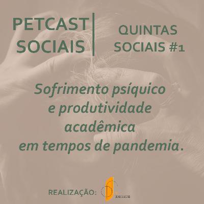 PETCast Sociais | Quintas Sociais #1 - Sofrimento psíquico e produtividade acadêmica em tempos de pandemia.