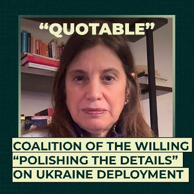 Coalition of the willing “polishing the details” on Ukraine deployment