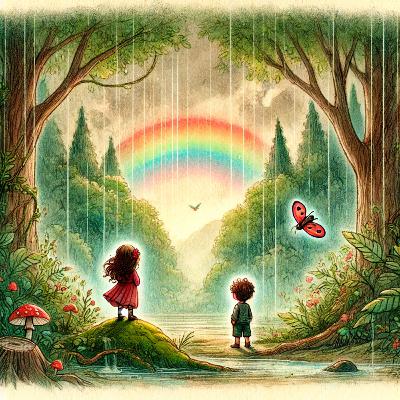 The Rainy Day Rescue 🌧️🐞✨