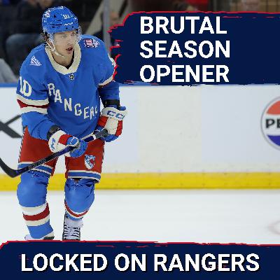 Rangers FAIL to bring edge and competitive fire in season-opening shutout loss to Penguins