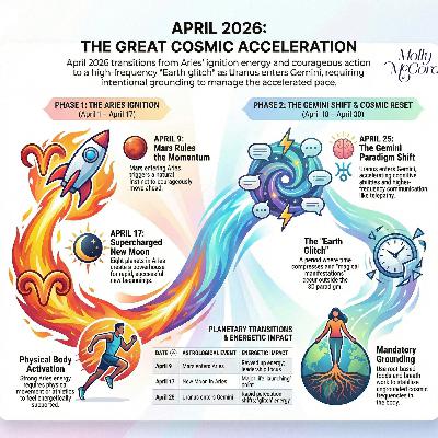 Major Astrology of April 2026 ~ Launching Into New Directions, Paradigm Shifts with Uranus in Gemini Major Astrology of April 2026 ~ Launching Into New Directions, Paradigm Shifts with Uranus in Gemini