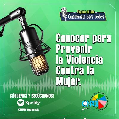 Conocer para prevenir la violencia contra la mujer