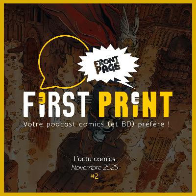 Front Page : l'actualité comics de novembre 2025 #2 (sur 3) ! Front Page : l'actualité comics de novembre 2025 #2 (sur 3) !