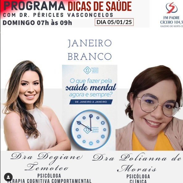 Psicologia com Dra Degiane e Dra Polianna - Dicas de Saúde Podcast