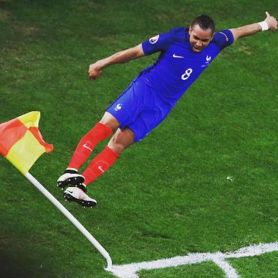 Dimitri Payet sur le toit de l'Europe