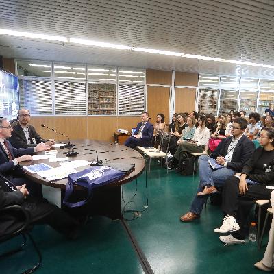Visita da Faculdade Relações Internacionais da Universidade Federal de Goias - UFG
