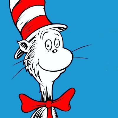 The cat in the hat