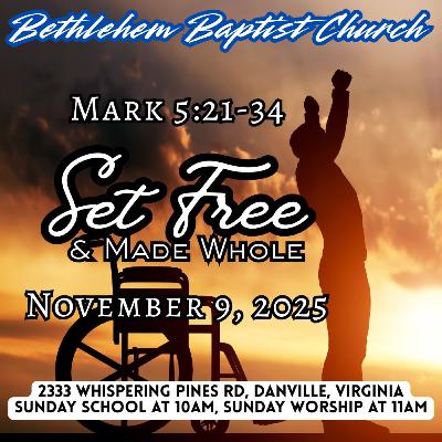 Mark 5:21-34, Set Free & Made Whole. Mark 5:21-34, Set Free & Made Whole.