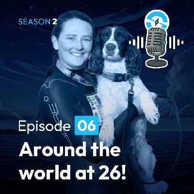 The Ocean Sailor Podcast Season 2, Ep6 - Around the world, on a tiny yacht, aged 26 - Ocean Sailor interview with Jasmine Harrison