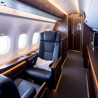 Luxury Private Jet Flight - 10 Hour cabin ambience Luxury Private Jet Flight - 10 Hour cabin ambience