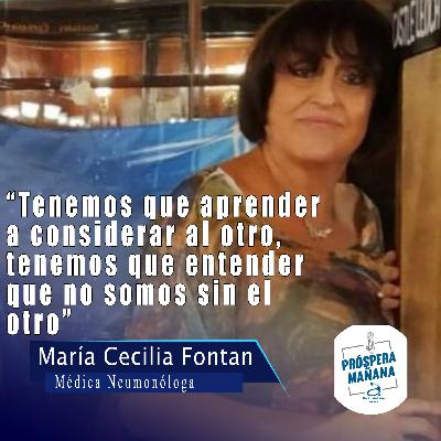 María Cecilia Fontan, Médica Neumonóloga, en Próspera Mañana