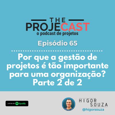 The ProjeCast #65 - Por que a Gestão de Projetos é tão importante para uma organização? - Parte 2 de 2