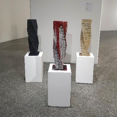 Obra “Rishi DeVata Chandas” del artista Antonio Puri/ Descripción en español.