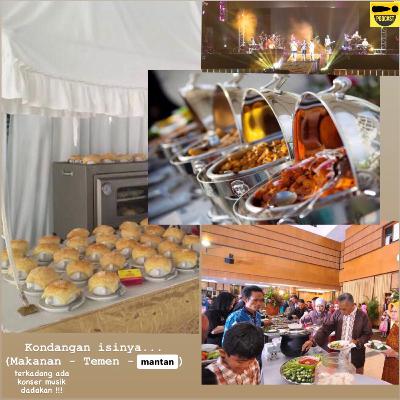 Dateng, makan, foto, pulang... it’s real KONDANGAN