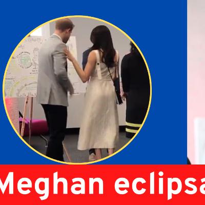 Meghan eclipsaba a Harry desde el comienzo