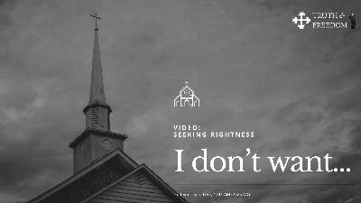 I Don’t Want…! I Don’t Want…!