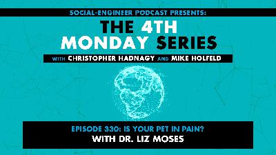 Ep. 330 - The 4th Monday Series - Is Your Pet In Pain? with Dr. Liz Moses Ep. 330 - The 4th Monday Series - Is Your Pet In Pain? with Dr. Liz Moses