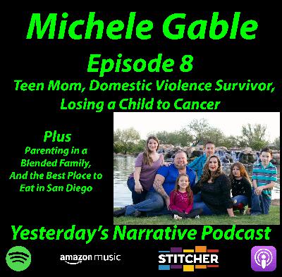 YN #8 -Michele Gable-Teen Mom, Domestic Violence, Childhood Cancer, Blended Family and San Diego Food YN #8 -Michele Gable-Teen Mom, Domestic Violence, Childhood Cancer, Blended Family and San Diego Food