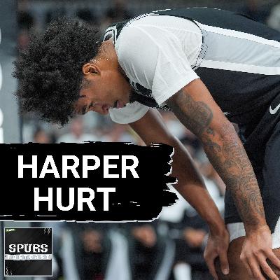 SPURS POSTCAST: Dylan Harper HURT | Devin Booker, Phoenix Suns scorch Victor Wembanyama, Spurs