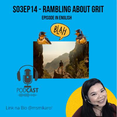 S03EP14 - Rambling about grit S03EP14 - Rambling about grit